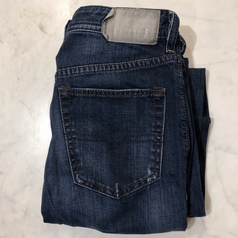 DIESEL BUSTER REGULAR SLIM-TAPERED JEANS